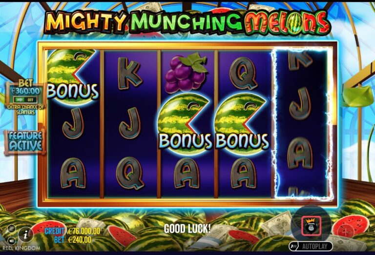 Screenshot 1 van Mighty Munching Melons
